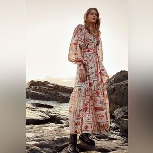 Floral Print Maxi Dress
